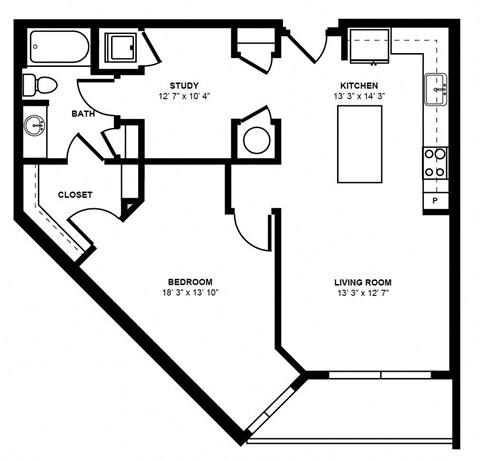 A1N_1 BD 1 Bath_919sqft.